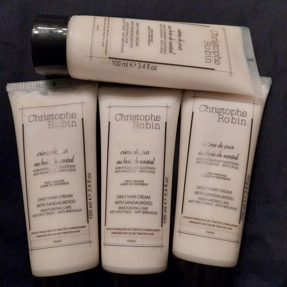 Christophe Robin Sandalwood Daily Hair Cream - Cream